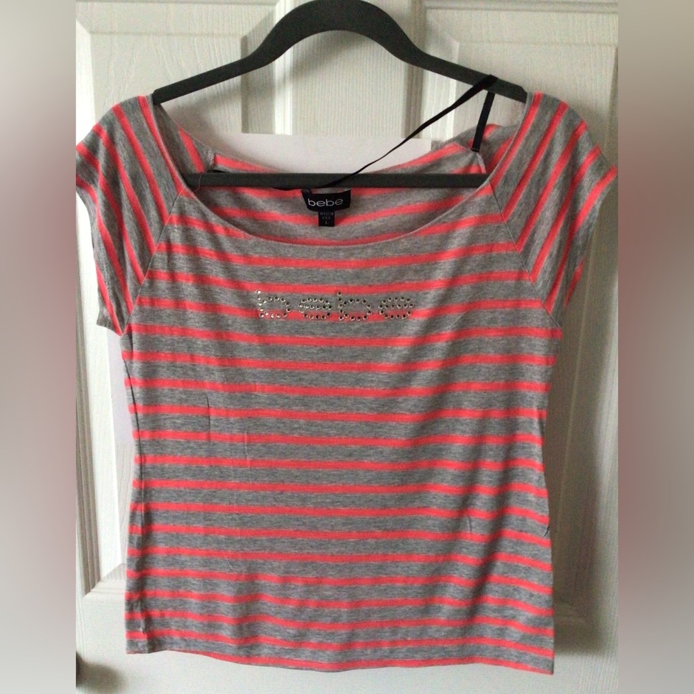 Y2K Bebe top Sz L